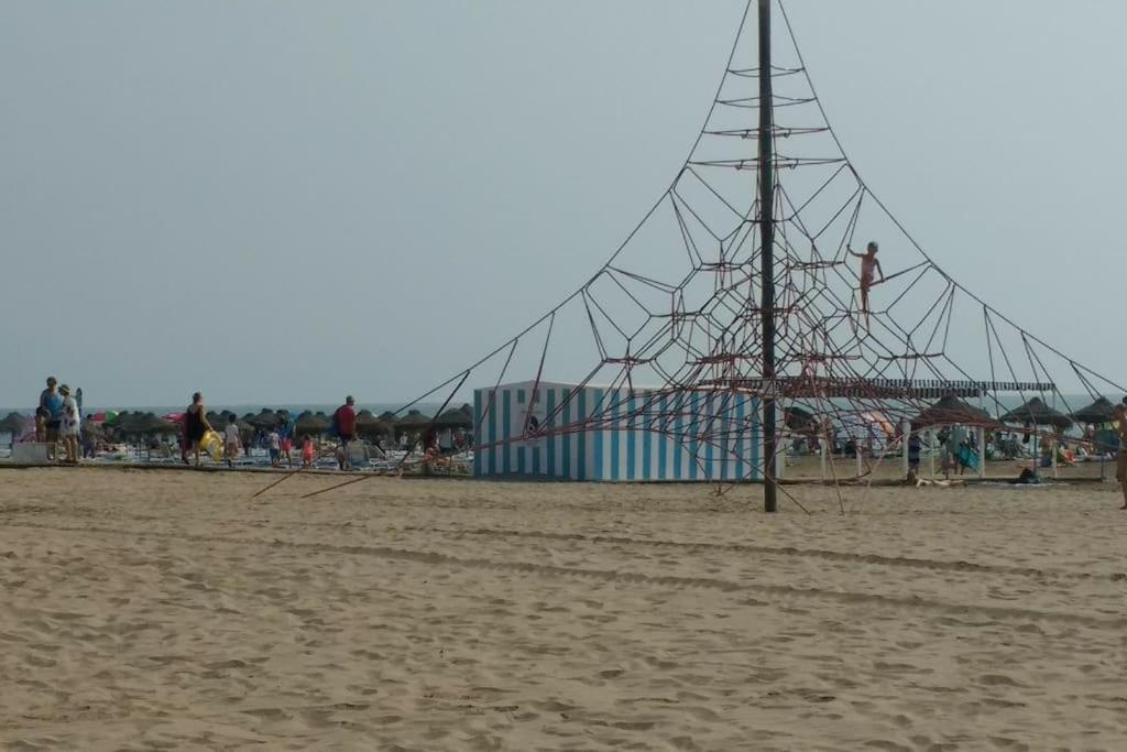 ולנסיה Playa Malvarrosa House מראה חיצוני תמונה